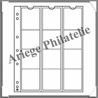 NUMIS 44 - Recharge de 5 Pages - Pices jusqu'au Diamtre de 44 mm  (315584  ou NUMIS 44 ou NH12)