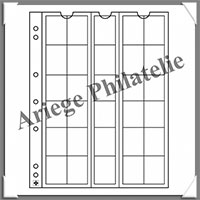 NUMIS 25 - Recharge de 5 Pages - Pices jusqu'au Diamtre de 25 mm  (323463 ou NUMIS 25 ou NH30)