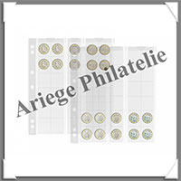 NUMIS 25 - Recharge de 5 Pages - Pices jusqu'au Diamtre de 25 mm  (323463 ou NUMIS 25 ou NH30)