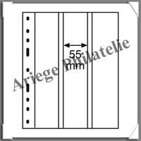 Feuilles OPTIMA 3VC - TRANSPARENTES - 3 Carnets (311363 ou OPTIMA3VC)