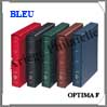 Reliure OPTIMA F - AVEC Etui assorti - BLEU - Reliure Vide (302912 ou OPTIMAFBL) Leuchtturm