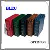 Reliure OPTIMA G - AVEC Etui assorti - BLEU - Reliure Vide (319597 ou OPTIMAGBL) Leuchtturm