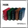 Reliure OPTIMA G - AVEC Etui assorti - NOIR - Reliure Vide (324452 ou OPTIMAGS) Leuchtturm