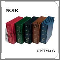 Reliure OPTIMA G - AVEC Etui assorti - NOIR - Reliure Vide (324452 ou OPTIMAGS)