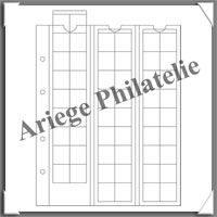 OPTIMA 20 - Recharge de 5 Pages - Mdailles Diamtre : 20 mm (315033 ou OPTIMA20 ou OPTIMAM54)