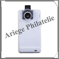 MICROSCOPE type PHONESCOPE - Grossissement x60 - Pour Smartphones et Tablettes  (345620 ou PHONESCOPE)