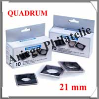 QUADRUM pour PIECES de 21 mm - Boite de 10 (309032 ou QUADRUM21)