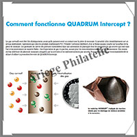 QUADRUM 'Intercept' pour PIECES de 31 mm - Boite de 6 (344156 ou QUADRUMINT31)