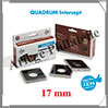 QUADRUM 'Intercept' pour PIECES de 17 mm - Boite de 6 (344142 ou QUADRUMINT17) Leuchtturm