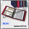 Reliure ROYAL - BLEU ROI - Reliure avec Etui assorti (326824 ou ROYALBL) Leuchtturm