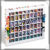 VITRINE en CARTON Color - Avec 60 Emplacements pour Objets de Collection (344050 ou SBOX60) Leuchtturm