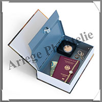 COFFRE-FORT LIVRE TOSCANA  - Avec CLE - 240x155x55 mm (366685 ou TRESOR3)