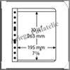 Feuilles VARIO 1C - TRANSPARENTES - 1 Poche (318444 ou VARIO1C) Leuchtturm