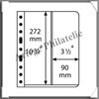 Feuilles VARIO 2VC - TRANSPARENTES - 2 Carnets (314737 ou VARIO2VC) Leuchtturm