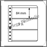 Feuilles VARIO 3C - TRANSPARENTES - 3 Poches (319560 ou VARIO3C)