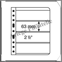 Feuilles VARIO 4C - TRANSPARENTES - 4 Bandes (316774 ou VARIO4C)