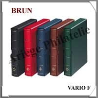 Reliure VARIO F - AVEC Etui assorti - BRUN - Reliure Vide (325853  ou VARIOFBR)