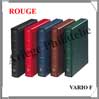 Reliure VARIO F - AVEC Etui assorti - ROUGE - Reliure Vide (303338  ou VARIOFR) Leuchtturm