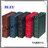 Reliure VARIO GIGANT - AVEC Etui assorti - BLEU - Reliure Vide (311862 ou VARIOGBL) Leuchtturm