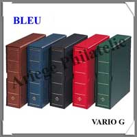 Reliure VARIO GIGANT - AVEC Etui assorti - BLEU - Reliure Vide (311862 ou VARIOGBL)