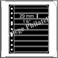 Feuilles VARIO PLUS 8S - NOIRES - 8 Bandes (317817 ou VARIOPLUS8S)