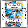 HAWID Bandes XL Noire : 265x85 mm - Double Soudure (322901) Leuchtturm