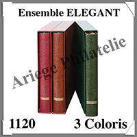 Ensemble ELEGANT - VERT - Reliure avec Etui assorti (1120-G)