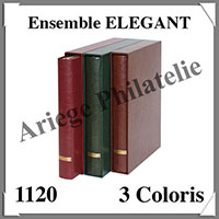 Ensemble ELEGANT - VERT - Reliure avec Etui assorti (1120-G)