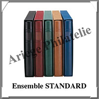 Ensemble STANDARD - BORDEAUX - Reliure avec Etui assorti (1122-W)