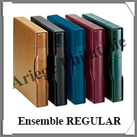 Ensemble REGULAR - VERT - Reliure avec Etui assorti (1124-G)