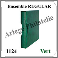 Ensemble REGULAR - VERT - Reliure avec Etui assorti (1124-G)