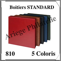 Boitier STANDARD - BRUN CLAIR - Pour Reliure STANDARD 1102 (810BY-H)