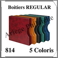 Boitier REGULAR - VERT - Pour Reliure REGULAR 1104 (814-G)