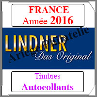 FRANCE 2016 - Timbres Autocollants (T132/16SA-2016)