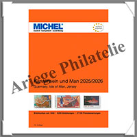 MICHEL - Catalogue des Timbres - Iles de JERSEY, GUERNESEY et MAN, Tome E14) - 2025 (6086-3-2025)