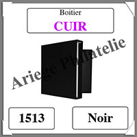 Boitier CUIR - NOIR - Boitier SEUL (1513)