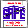 LUXEMBOURG 2025 - Jeu Timbres Courants (2048-25) Safe