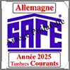 ALLEMAGNE 2025 - Jeu Timbres Courants (2214-25) Safe
