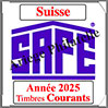 SUISSE 2025 - Jeu Timbres Courants (2366-25) Safe