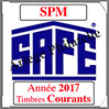 SAINT-PIERRE et MIQUELON 2017 - Jeu Timbres Courants (2480-17) Safe