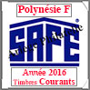 POLYNESIE Franaise 2016 - Jeu Timbres Courants (2481-16) Safe