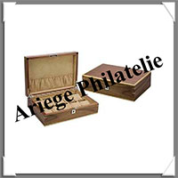 COFFRET en BOIS de NOYER - ALBORG - Pour 10 Montres de Collection (3021)