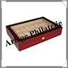 COFFRET-VITRINE en BOIS - Pour 24 Montres de Collection (350) Safe