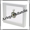 CADRE de Prsentation en 3D - CADRE BLANC - 180x180 mm (SA-4516) SAFE