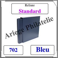 Reliure STANDARD - BLEU - Reliure sans Etui  (702)