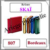 Reliure SKA - BORDEAUX - Reliure sans Etui  (807) Safe