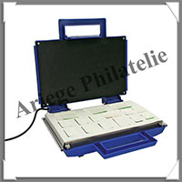 PRESSE ELECTRIQUE - Sche-Timbres 'SAFE Press' - Plastique BLEU (9895)