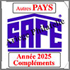 AUTRES PAYS - Compl�ments 2025 Safe