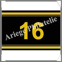 ETIQUETTE Autocollante - CHIFFRE 16 (Chiffre 16)