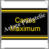 ETIQUETTE Autocollante - CARTES MAXIMUM (Cartes Maximum) Safe